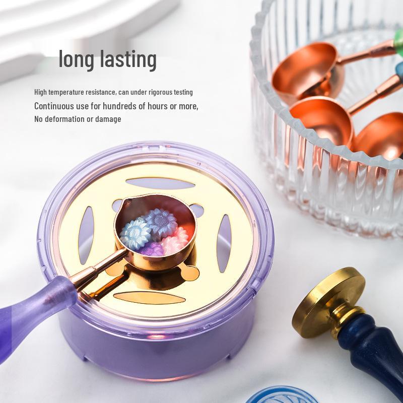 Snový tavicí hrnec na pečetní vosk s lžičkou