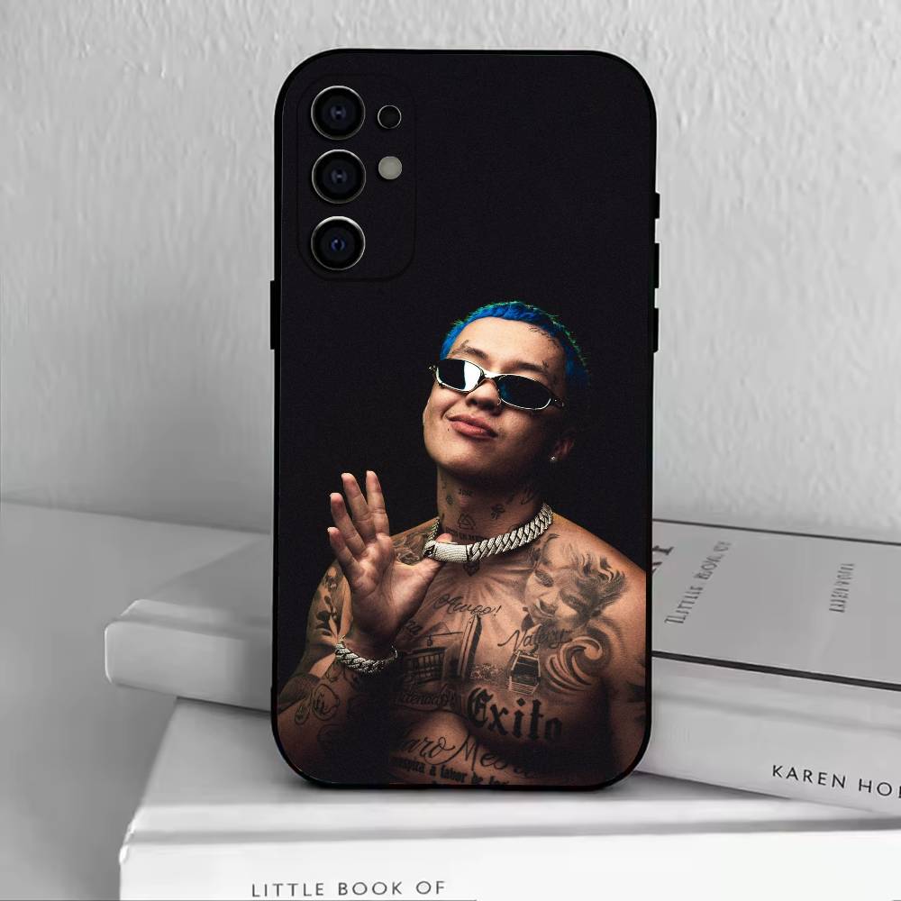 BC-Rapper Blessd Cantante Phone Case For Samsung S25,S24,S21,S22,S23,S30,Ultra,S20,Plus,Fe,Soft Silicone Black Cover