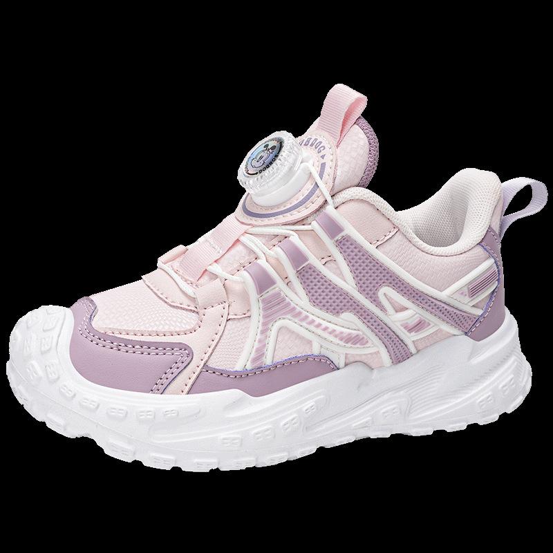 Autumn new light and comfortable male and female students breathable non-slip button shoes small black shoes white shoes