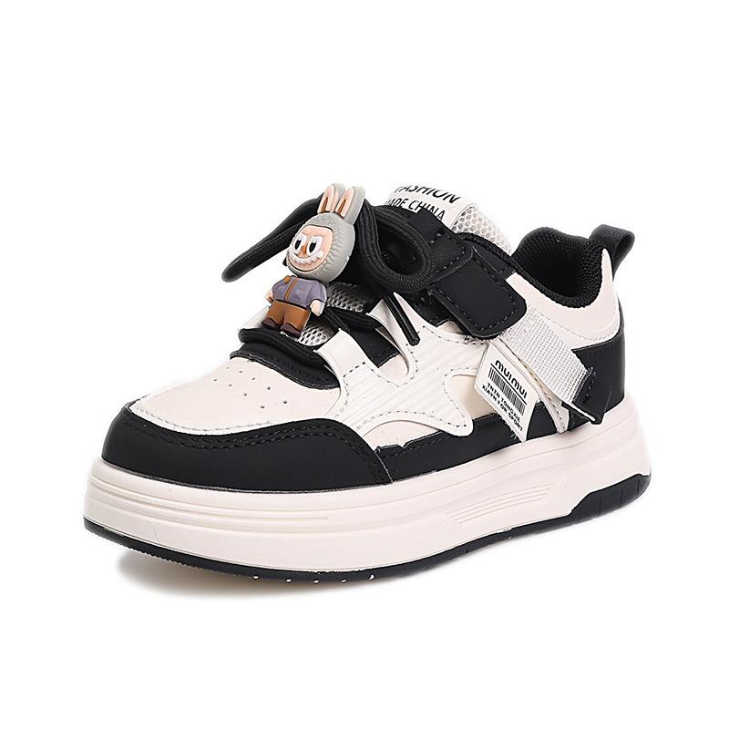 Girls' sports shoes fashion cartoon middle and older children's casual shoes Girls' board shoes 2025 spring new children's board shoes tide