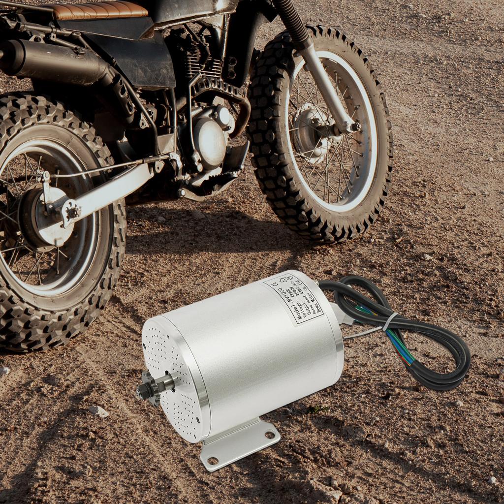 High-Performance 48V 2000W Brushless Gear Motor Kit, 4300 RPM With Motor & Controller & Drive Chain, For Electric Scooter Bike