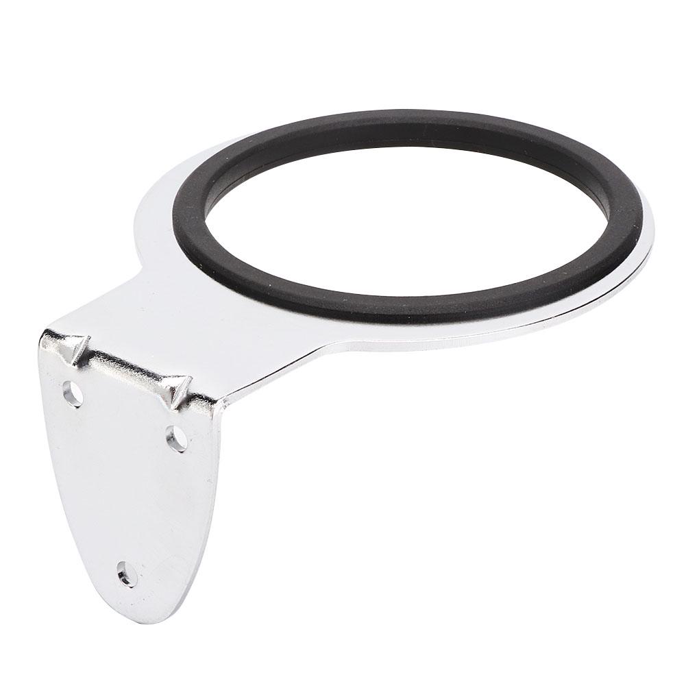 Wall Mount Stainless Steel Electroplating Hair Dryer Holder Organizer Blower Rack(Hair Dryer Holder