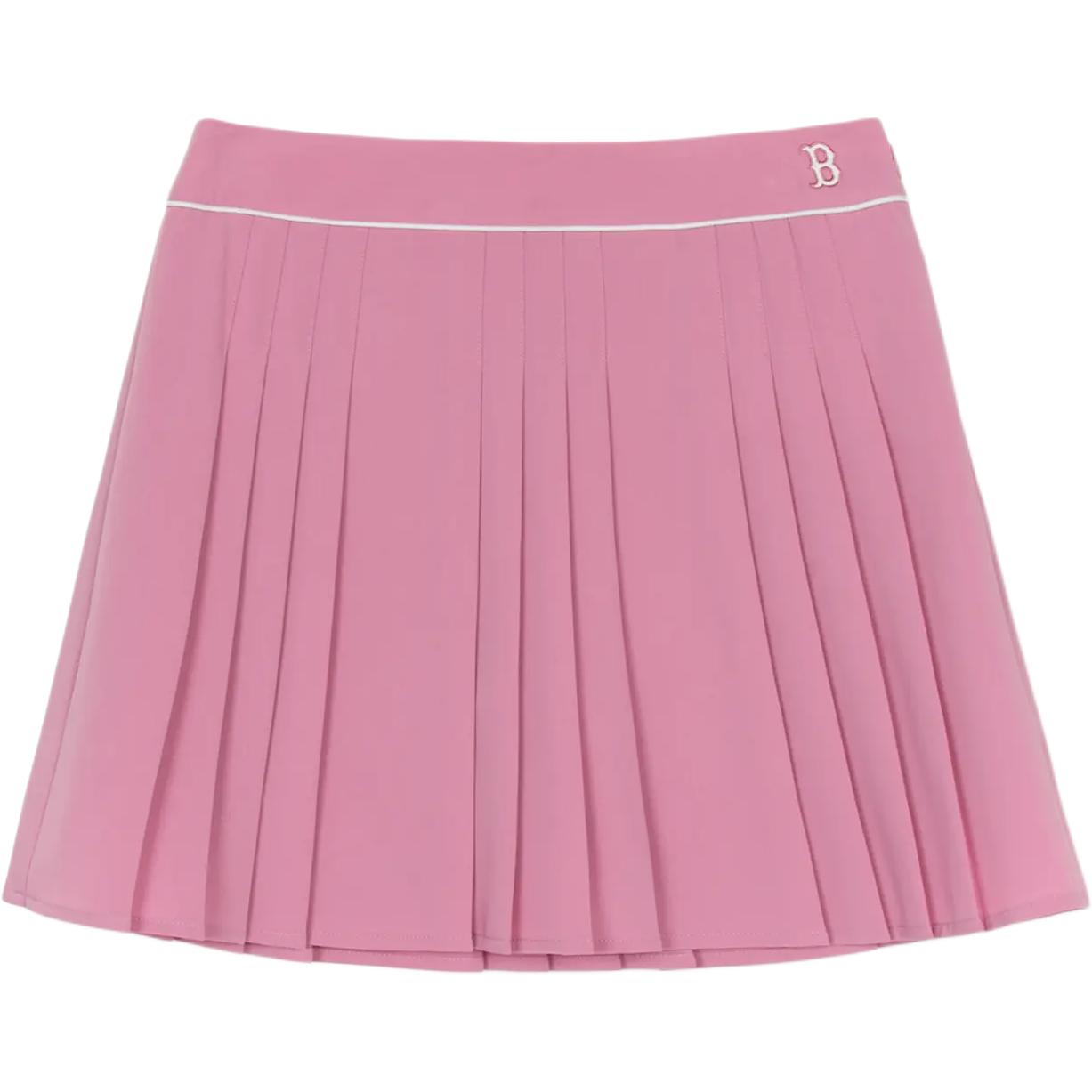

New MLB Casual Short Skirts Women s Pink 3FSKV0253-43PKP M