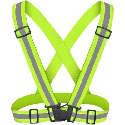 Reflective Vest Safety Vest Adjustable High Visibility Vest Reflectors Jogging Bike Cycling Vest Reflective Safety Vest Reflector Vest Running