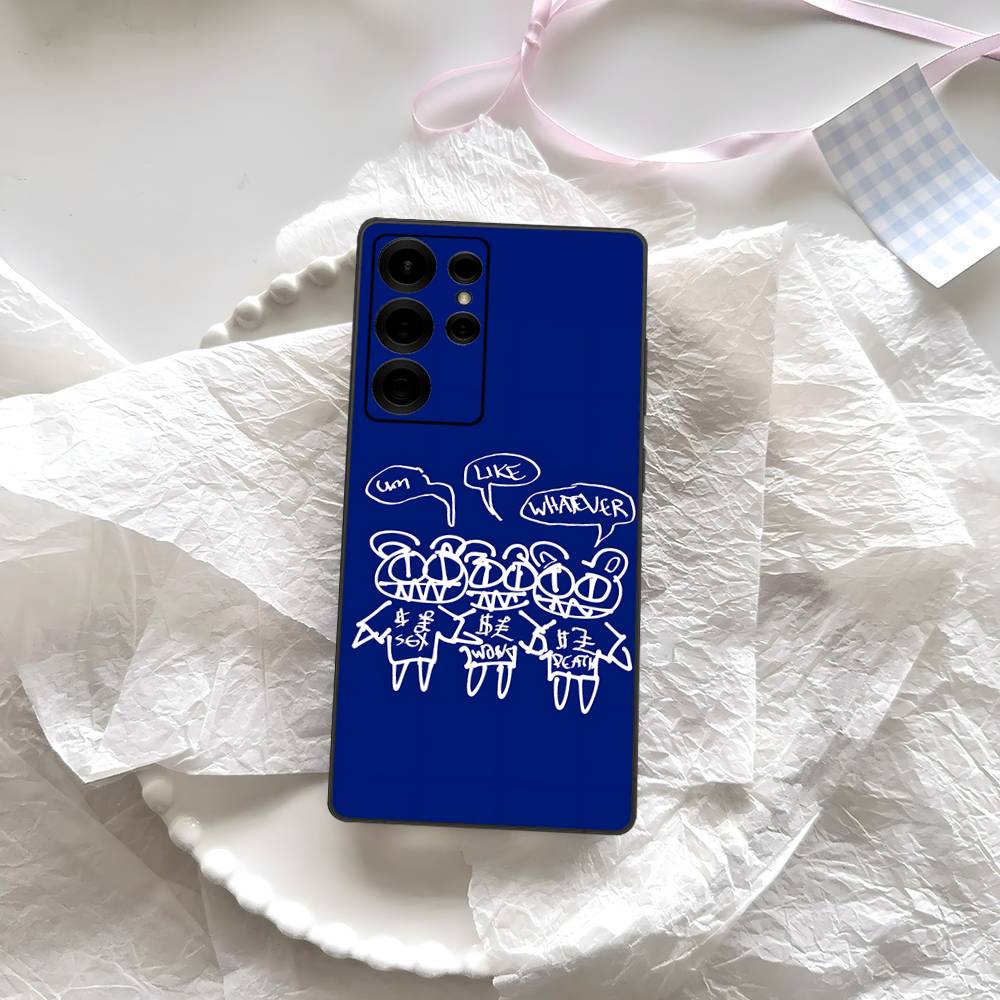 R-Radiohead Rock Band Phone Case For Samsung S 24 Fe 25 Ultra Plus 20 Lite 21 30 22 23 24 22 Ultra 5G Fundas
