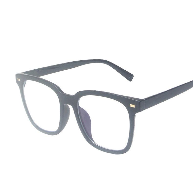 2022 Korean Style Retro Large Frame Blue Light Blocking Glasses for Women