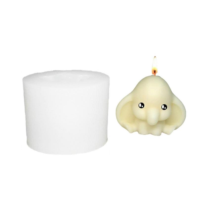 Flexible Elephant Craft Mold Multipurpose Use Suitable for Festival Decorations Handmade Gifts and Seasonal Crafts