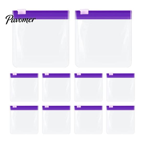 Lightweight Pill Container Slide Lock Medicine Bags, Reusable EVA Pouch, Waterproof Portable Travel Bag Pills Small Items Storage Bag, for And