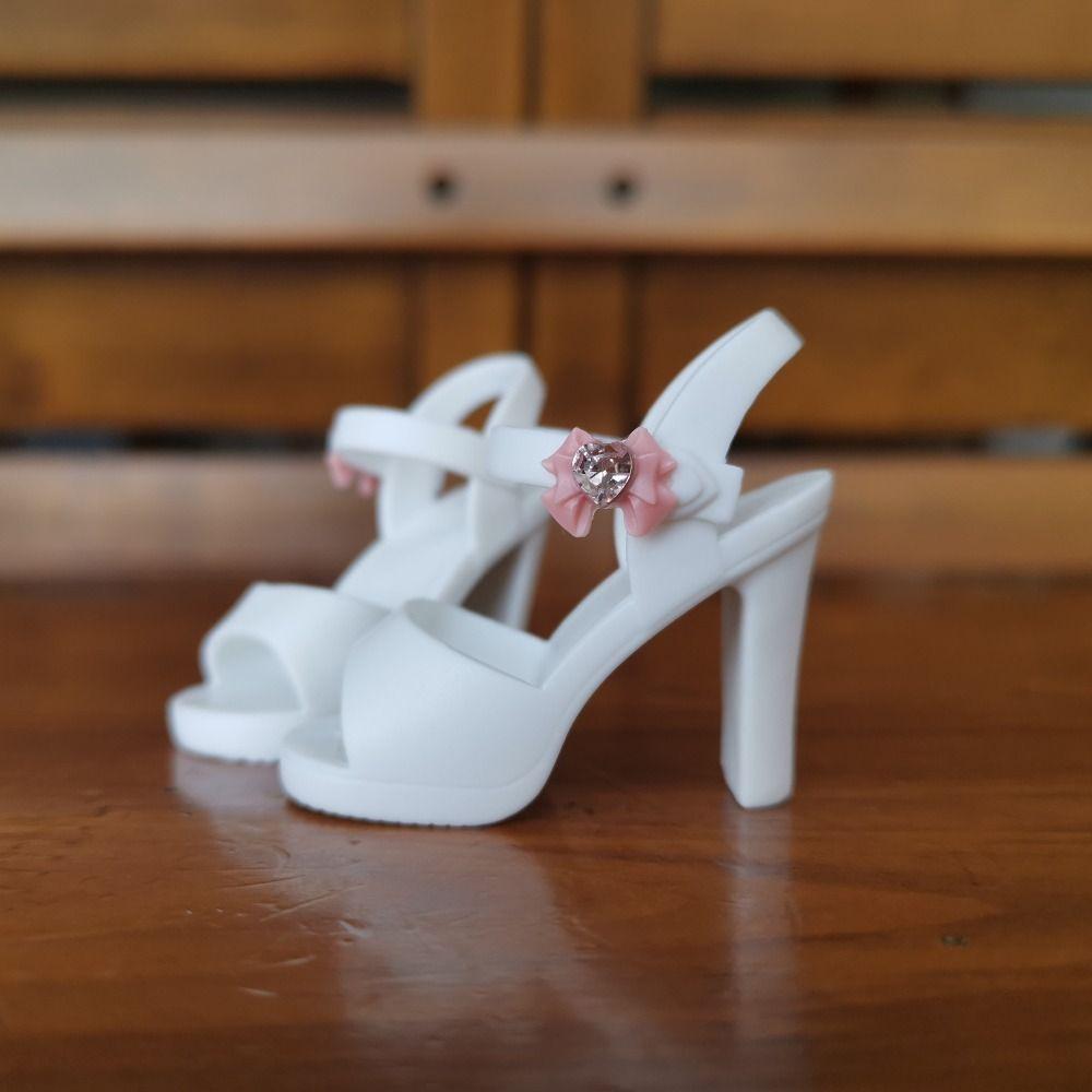 Cute Shoes High Heels Multicolors Super Model Shoes Quality Casual Sandal for 1/4 BJD 45cm Dolls