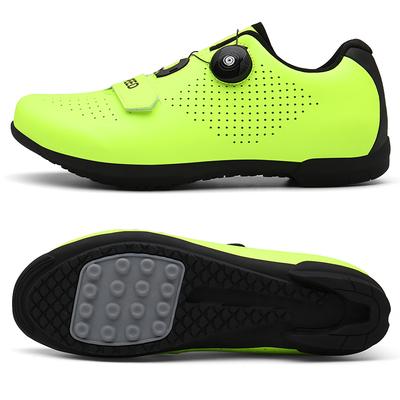 New Rubber Bicycle Shoes Men Speed Cycling Sneaker Riding Shoes Bike Shoes Sports Flat Pedal Shoes Racing Women Spd Cycle Shoe