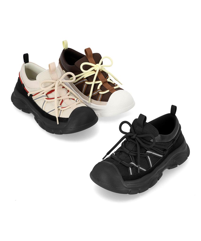 Elcanto Matsu Women'S Lace-Up Gorpcore Sneakers 3Cm Lcws03M613