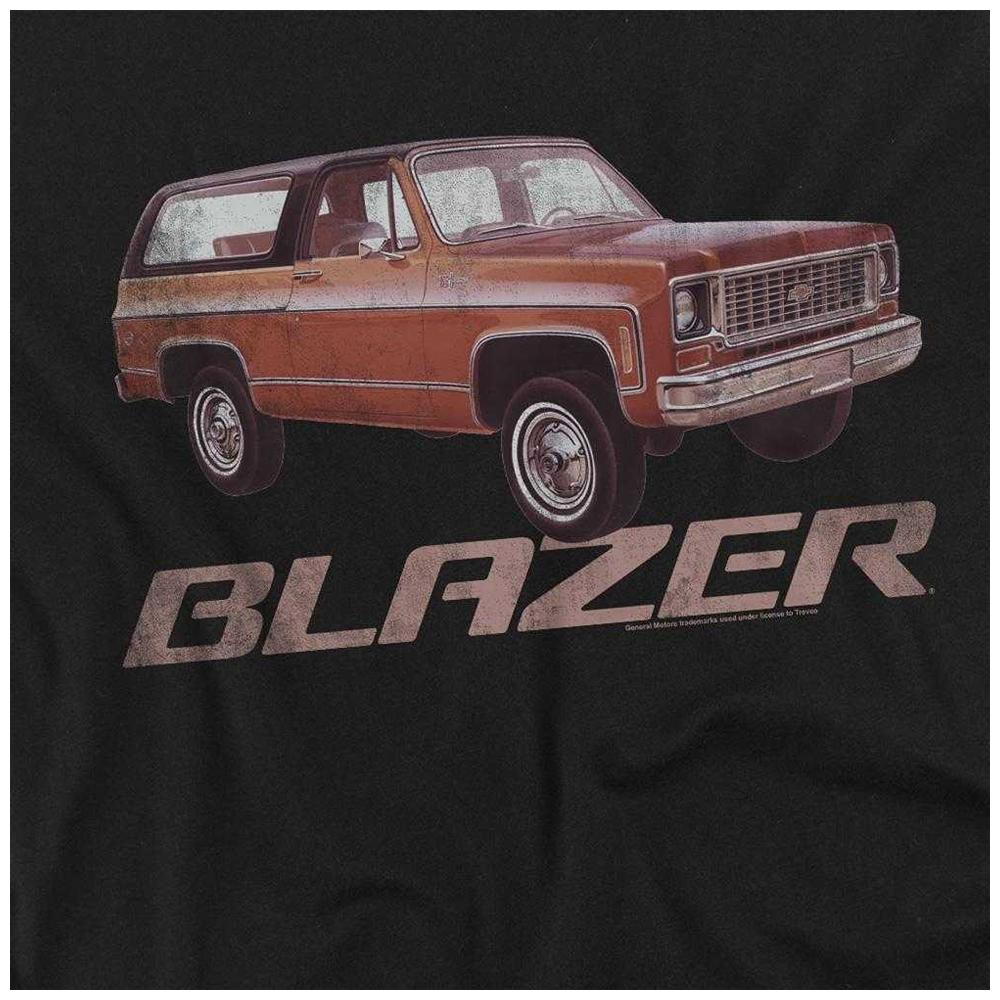 Chevrolet Unisex Adult Blazer Retro Long-Sleeved T-Shirt