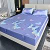 Home Luxury Mattress Cover Three-piece Double Household Bedspread Non-slip Washable Queen Size Bed Cover with Pillowcases