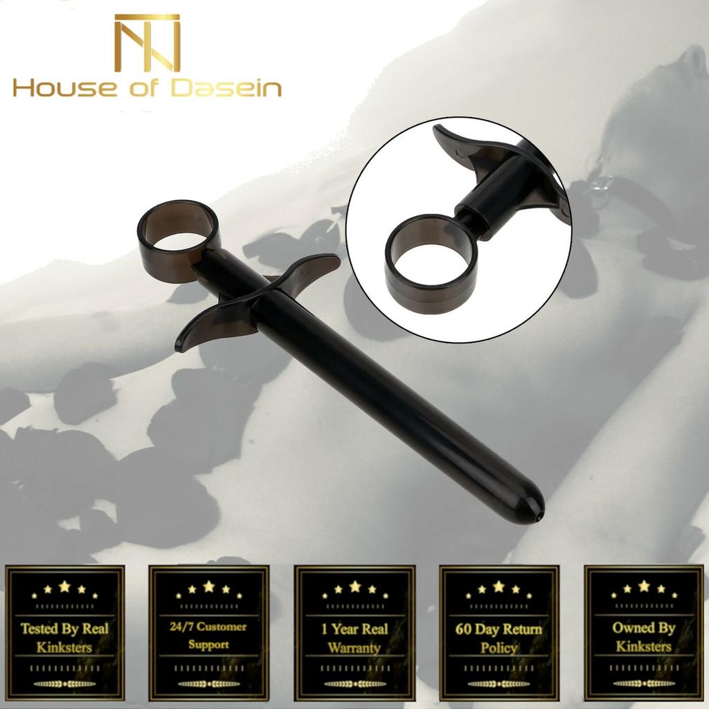 Lubricant Launcher Injector Women Personal Lube Syringe Applicator Lubricants