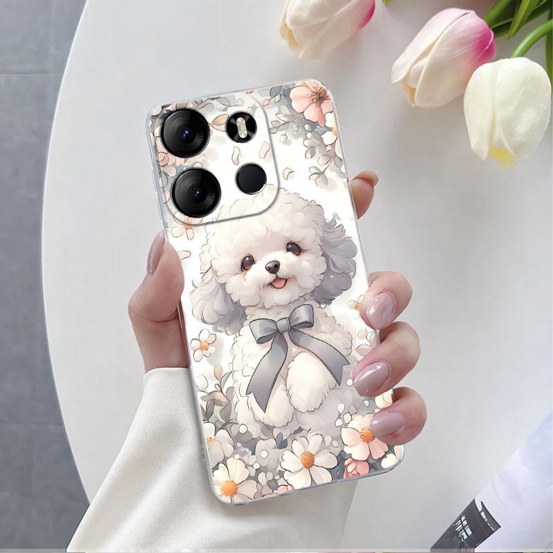 For Infinix Smart 7 Smart 6 HD Plus Case Luxury Protective Cover For Infinix Smart 5 India Marble Clear Soft Silicone Phone Case
