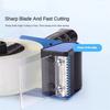 Paper Box Tape Dispenser Transparent Washi Tape Cutter Office School Supplies Desk Accessories Item