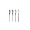 Georg Jensen Coffee Spoons, Set of 4, by ARNE JACOBSEN, Silver, Approximately 13cm Long, Dishwasher Safe, 10014946
