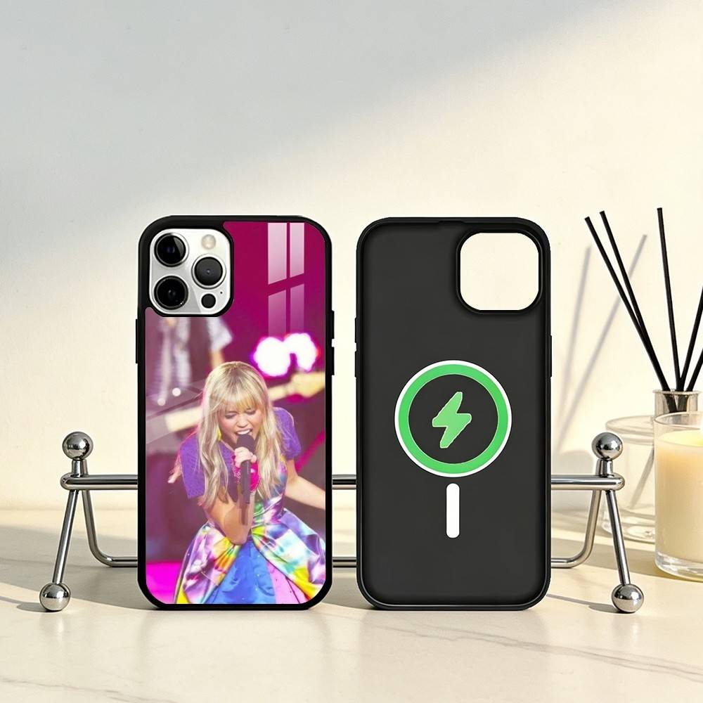 FUNNY H-HannahS M-Montana Phone Case For iPhone17,16,15,14,13,12,11 Plus,Pro Max Magnetic For Magsafe Wireless Charging