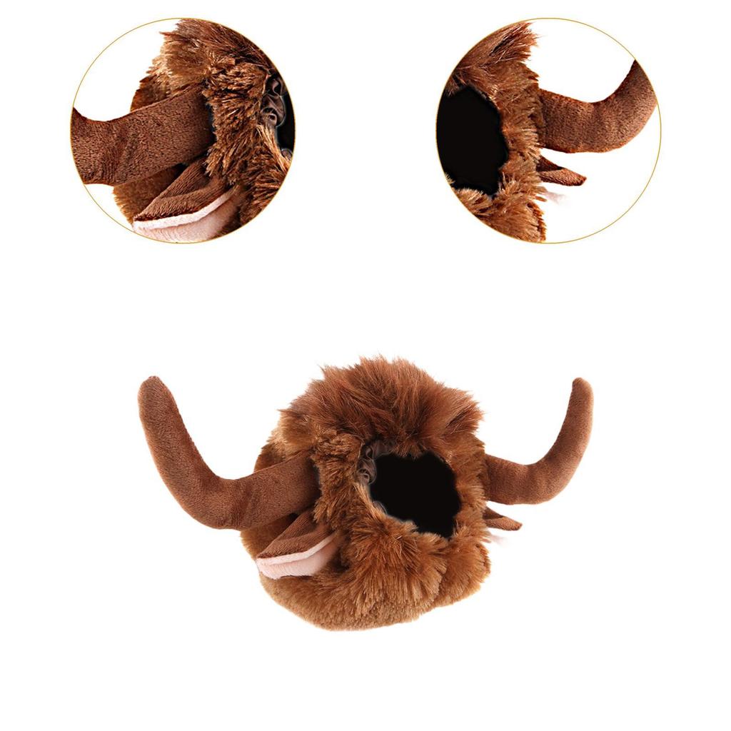 Halloween Bull Pet Costume Novelty for Pet Birthday Gift Festival Outdoor
