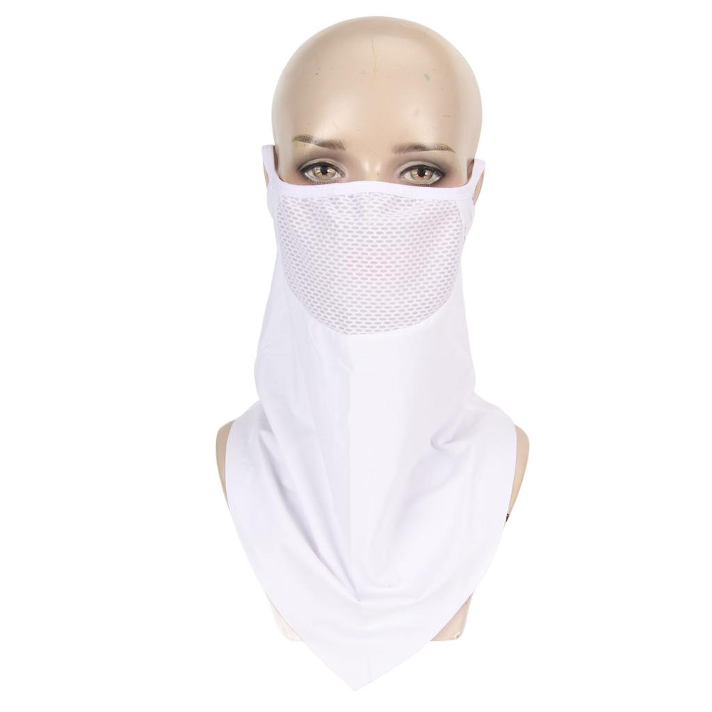 Mountainbike Solskyddsscarf Multifunktionell Utomhussporter Andningsbar Triangel Ansiktsskydd