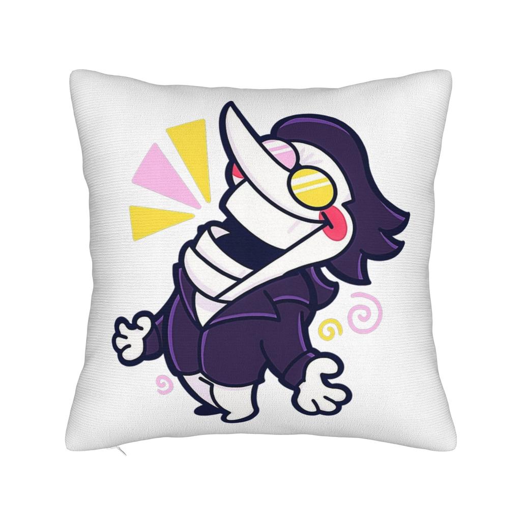 Deltarunes Spamton Pillowcase Soft Cushion Cover Decoration Pillow Case Cover Home Wholesale