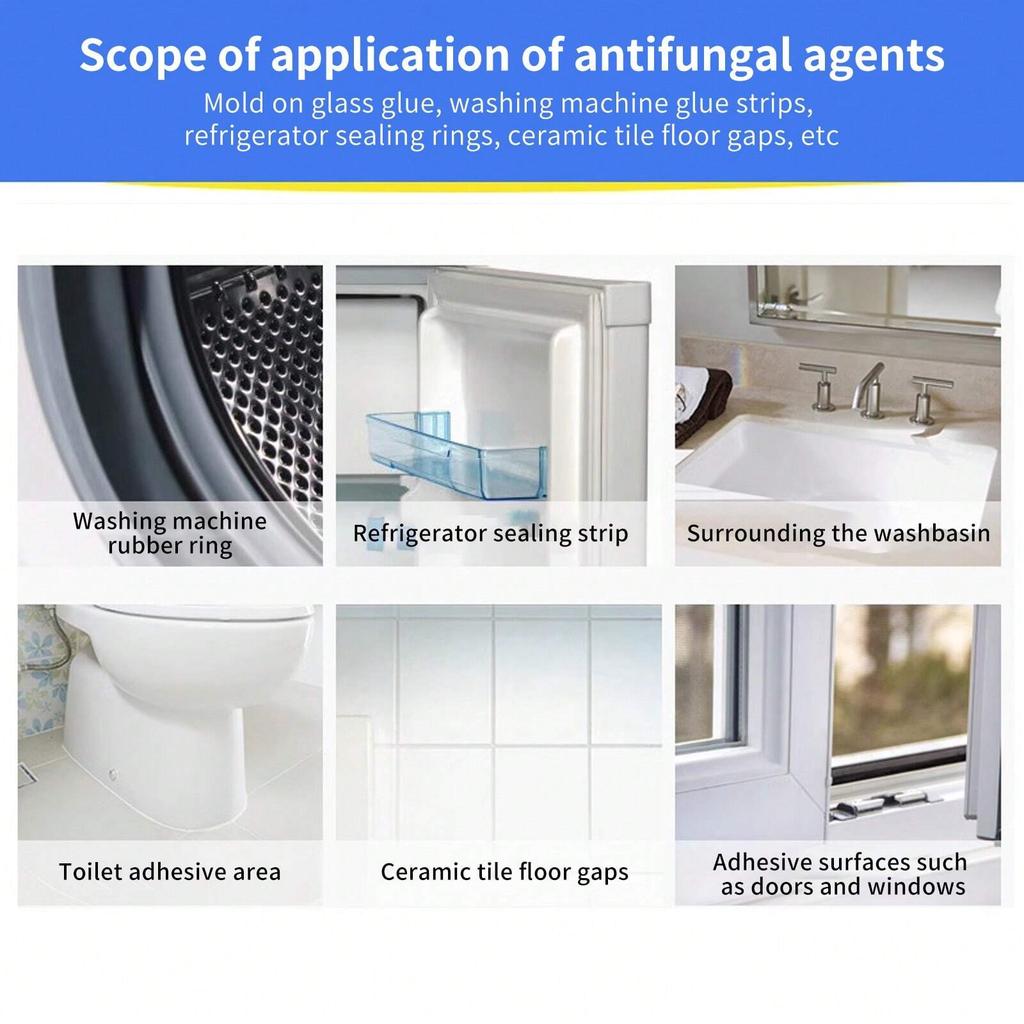 Mold Remover Gel Anti-Mold Cleaning Gel For Kitchen Bathroom Washing Machine Refrigerator Rubber Ring Removing Mold