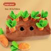 Cross-Border Plush Carrot Toy for Pet Chew & Kids' Early Education