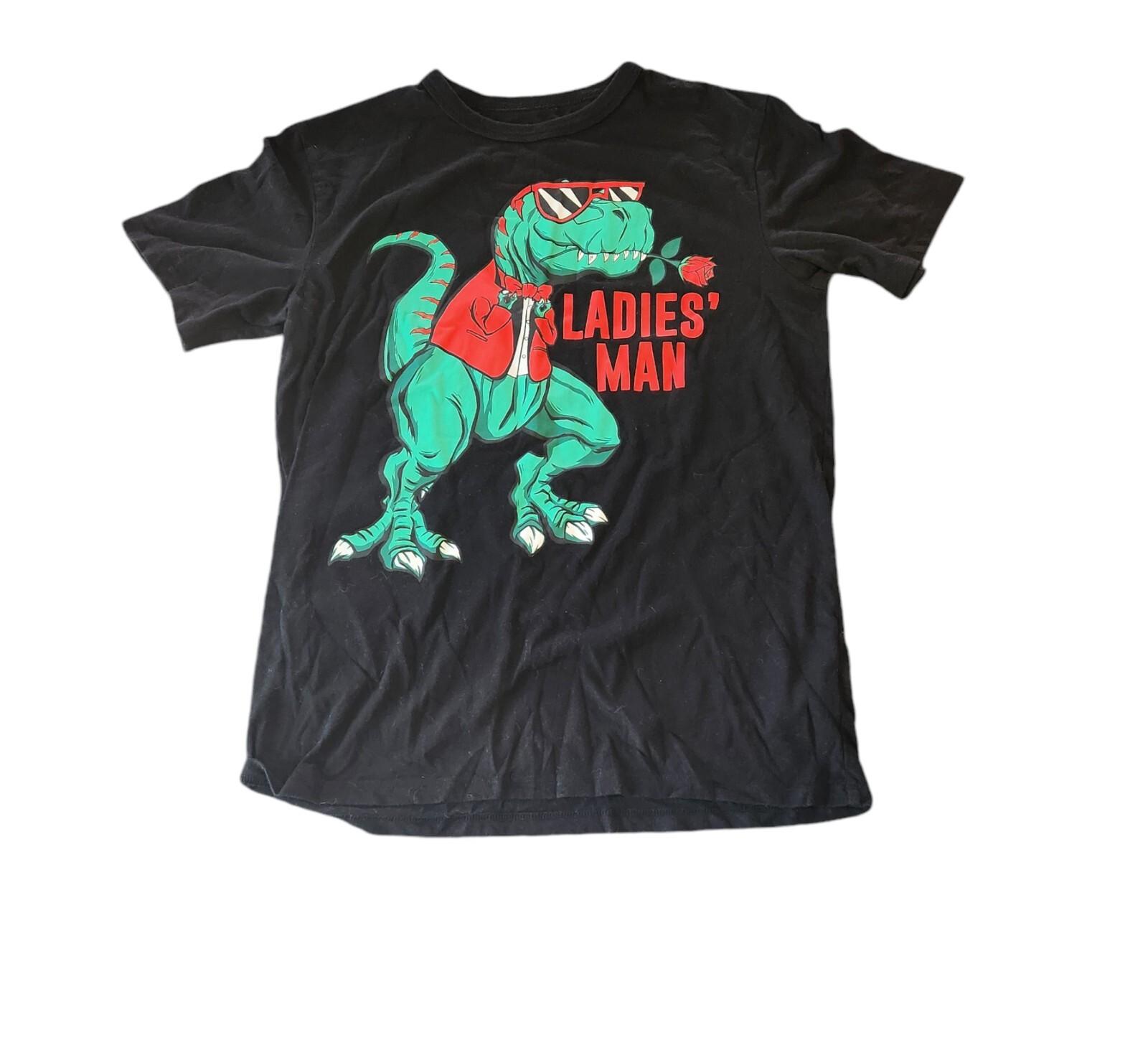 The Children s Place Ladies Man T-Shirt Boys XL 14 Dinosaur Graphic S
