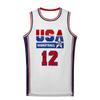 Chicago Print Basketball Jersey Sleeveless Breathable Retro Striped Sports Shirt Basketball Uniform