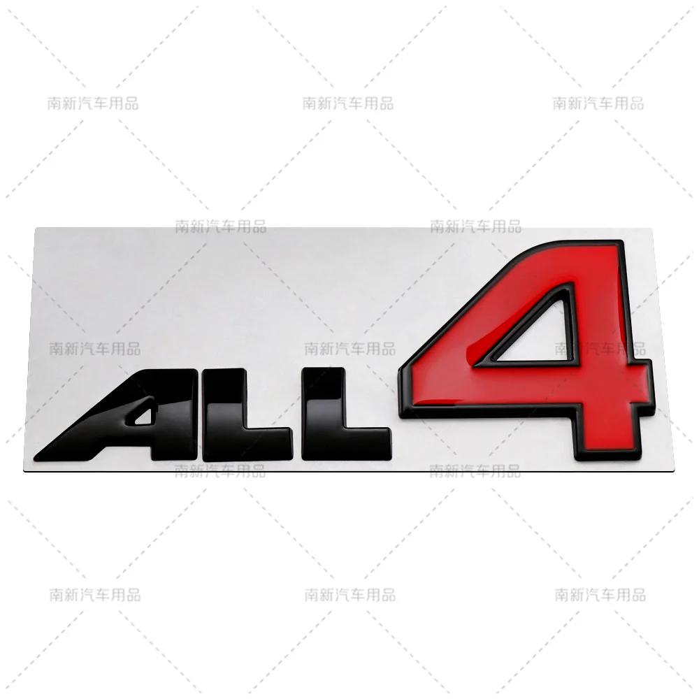 3D Metal ALL4 Car Rear Trunk Emblem Door Fender Badge For MINI Cooper JCW R60 R61 F54 F60 S D SD Countryman Paceman Stickers