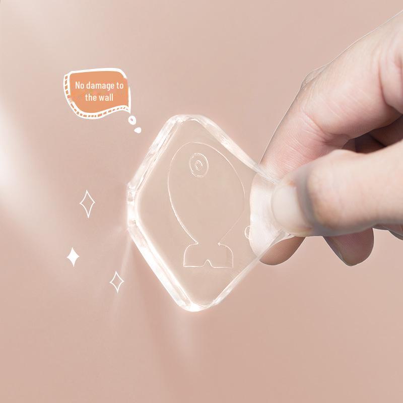 Silikonowe podkładki antykolizyjne do drzwi szafek - Ciche, amortyzujące wstrząsy, antypoślizgowe.