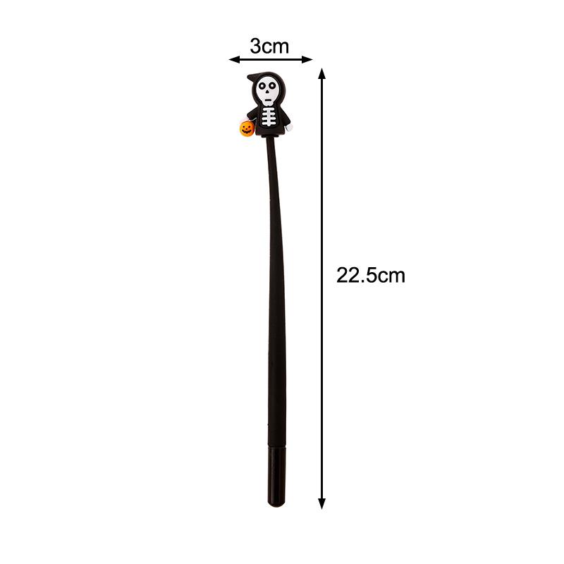4Pcs Halloween Series Shake Pen 0.5Mm Neutral Pen Creative Cute Gel Pen Student Prizes Stationery Back To School Gift