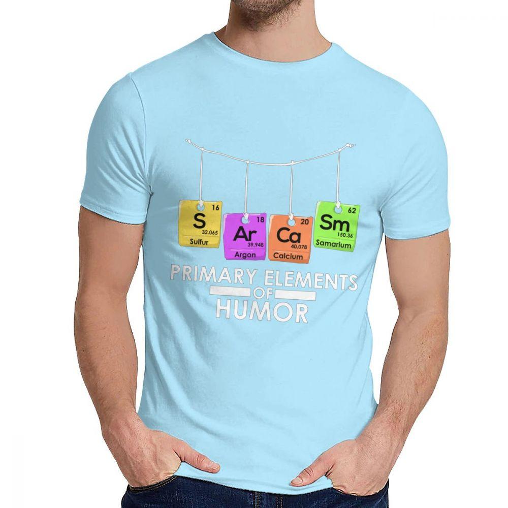 Summer Man Tee Shirt Periodic Table Of Humor Science S Ar Ca Sm Chemistry Primary Elements M