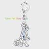 Classic Sports I Love Tennis Keychains for Accessories Bag Hobby Bike Car Keyrings Jewelry Friends Father Boyfriends Gifts