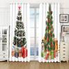 2024 Christmas Curtains for Living Room Sunshade Curtains for The Bedroom Aesthetic Decoration Snowflake Drapes Para La Sala