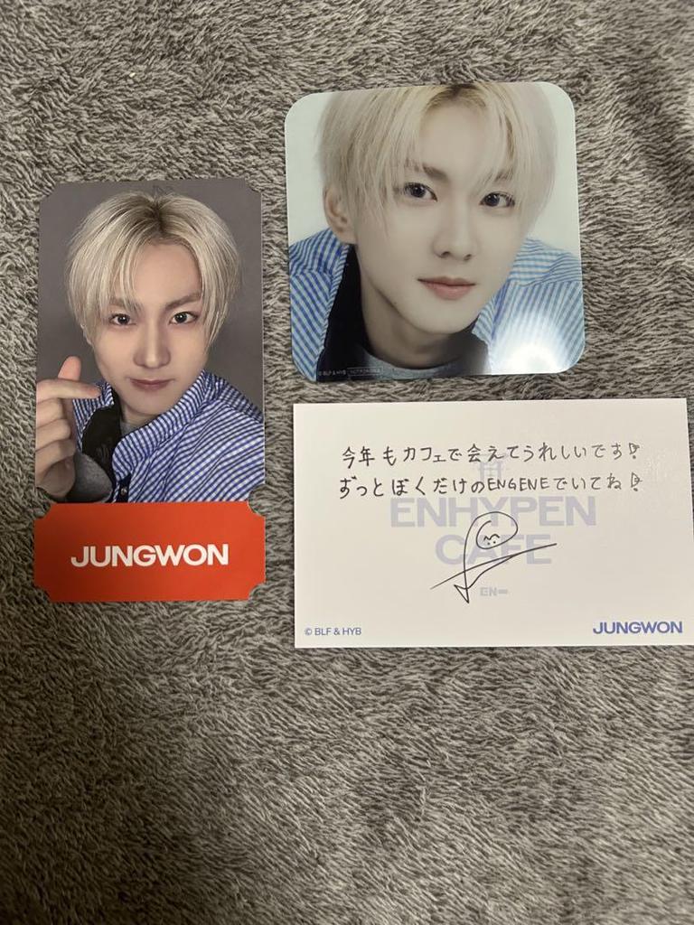 [USED] enhypen cafe jungwon
