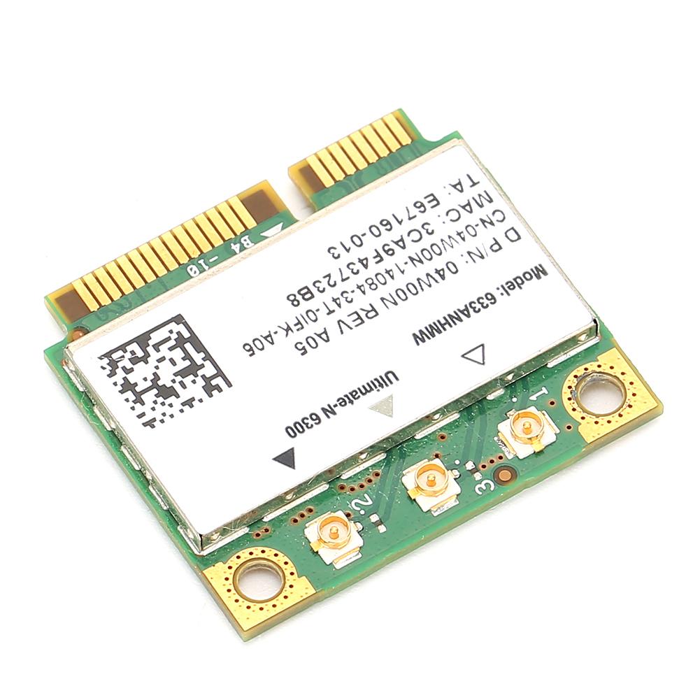 Network Card for Intel6300 DualBand 2.45GHz 802 a g n 450Mbps Mini PCIE Port Wifi