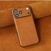Magnetic Suction Full Coverage Leather Case for Apple iPhone 12-17 Pro Max, Drop-Proof, Men's & Women's