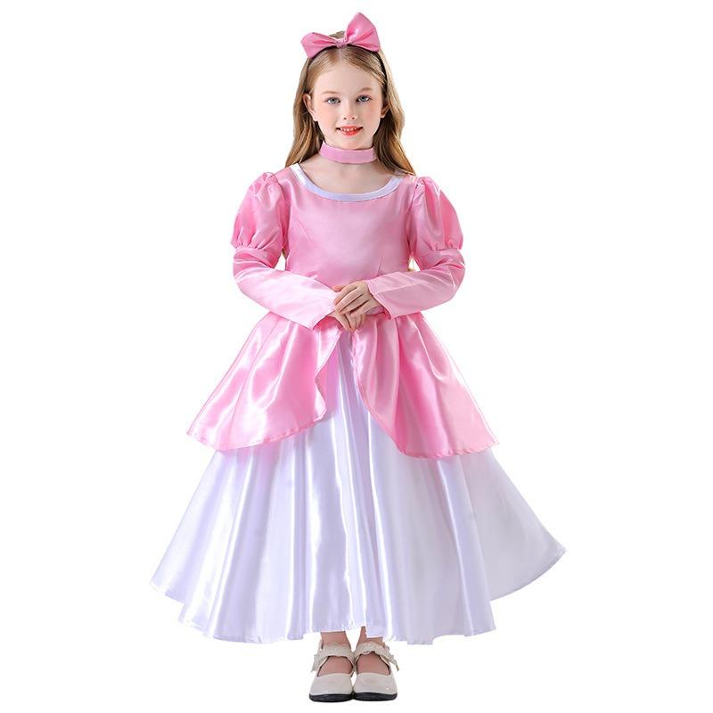 Halloween cosume, Cinderella adul girl, cosplay princess dress long dress dress
