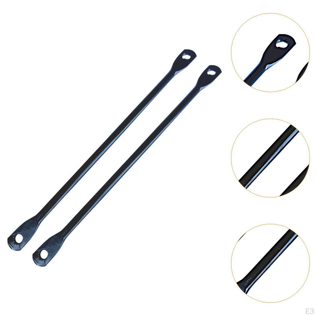 2 Pack Rear Rack Brackets, Connecting Rod, Practical And Stable, Flat for