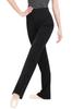 Flexible Dance Elastic Long Straight Size 9349 L S.lemon Women's Ballet/Jazz Leggings, Black, Leggings,