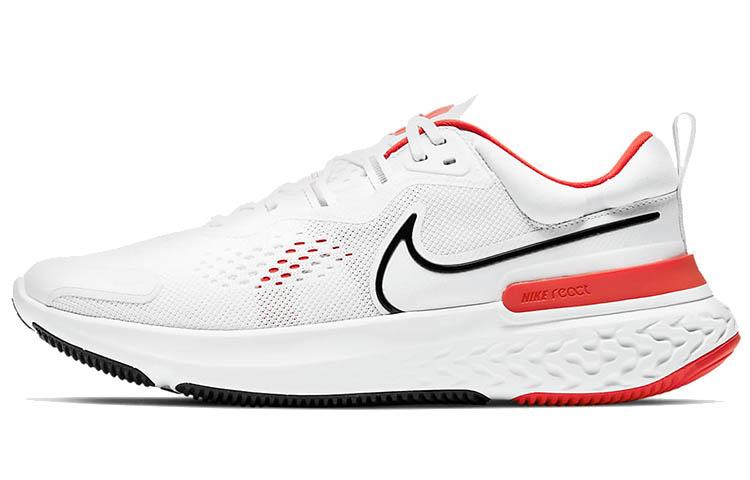 

Nike React Miler 2 White Black Chile Red CW7121-100 42.5