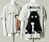 Coraline For Fan Gift Tshirt Unisex Unisex Harajuku Oversized Unisex Short Sleeve Streetwear High Quality Couples Retro Soft Tee