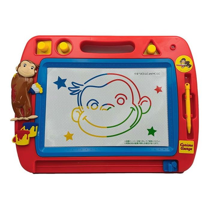 Curious George Colorful Drawing Board for Kids