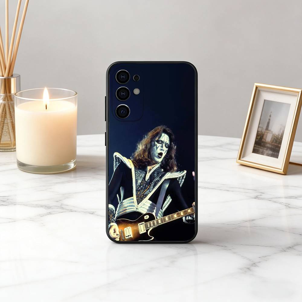 

Singer A-Ace-S F-Frehley-AFES Phone Case Black Silicone Soft For Samsung S25,S24,S21,S22,S23,S30,Ultra,S20,Plus,Fe,Lite Samsung S235G