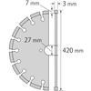 EBI Diamond Cutter for Asphalt 16 inch AX16