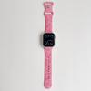Flamingo-Blumenschnitzsilikon passend für Apple Watch Apple Watch Apple Strap iWatch Sport-Prägearmband