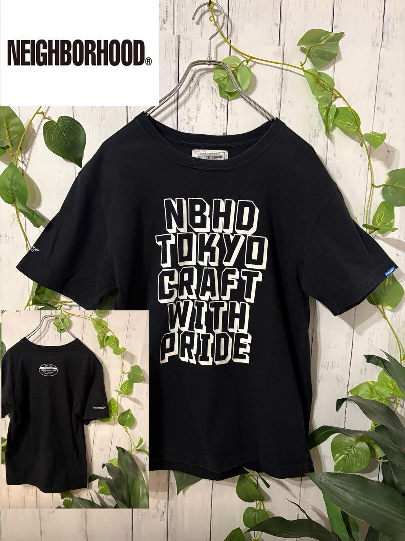 

[USED] B z Inaba wears Neighborhood NBHD logo T-shirt