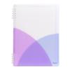 Plus Ring Blueberry Loose-Leaf Binder, B5, Pasty, Type, Purple, FC-820PR 97-081