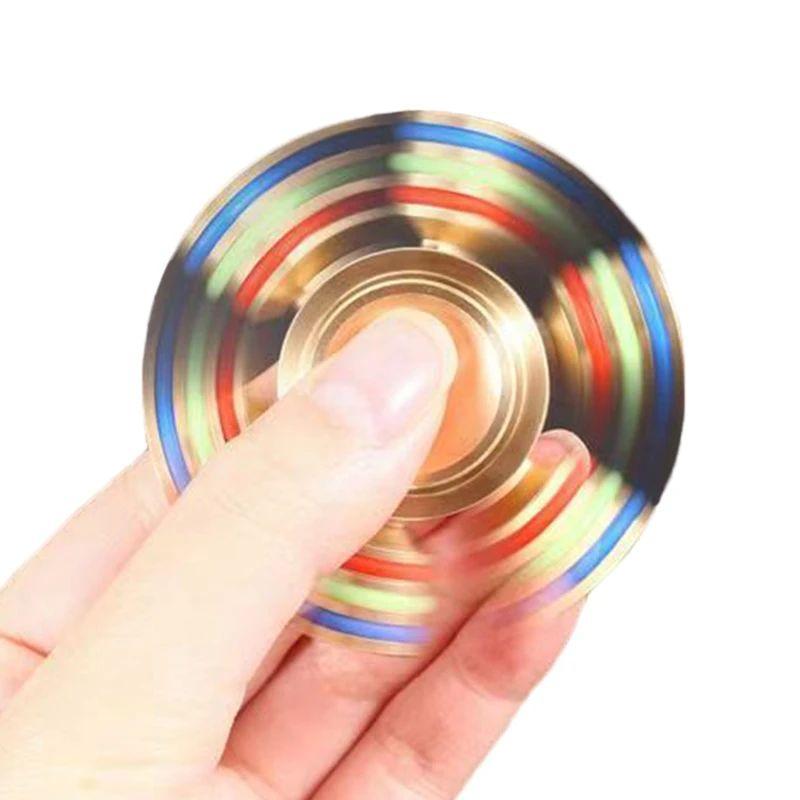 Metal Hand Spinner 6 Arm Decompression Toy Fidgets For Adults Kids EDC Gadgets Anxiety Stress Antiestres Juguete Ansiedad